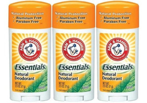 Arm & Hammer  essentials Natural Desodorante, Fresh  2.5 o