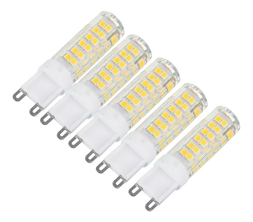 Kit 10 Lâmpada De Led Halopim G9 7w Para Lustre E Arandelas