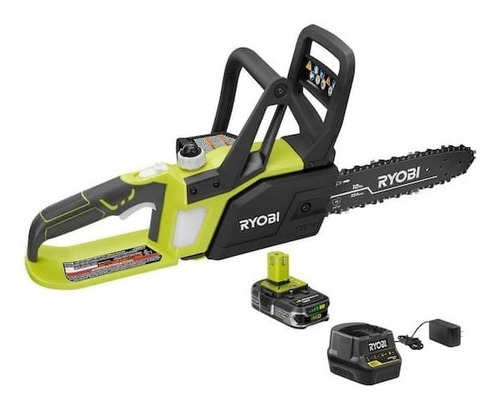 Motosierra Inalambrica Ryobi, 18v, Incluye Bat Y Car, P547