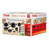 Batería De Cocina T-fal Easy Care Easy Care 17 Pzas