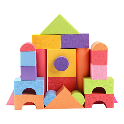 25 Piezas De Espuma Suave Bloques De Construcción 3,5 Cm De
