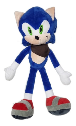 Peluche Muñeco Sonic 42cm Alto Felpa Suave Grande