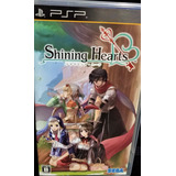 Playstation Psp Shining Hearts Juego Rpg Japones Anime