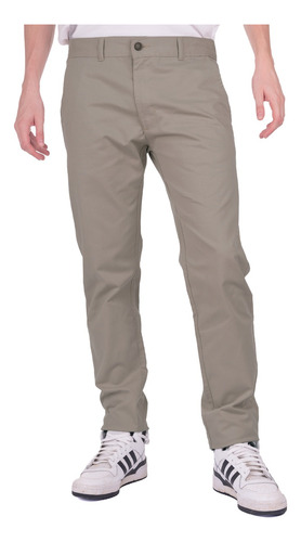 Pantalón Recto Hombre Gabardina- Varios Colores - B A Jeans