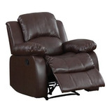 Homelegance Resonancia 40  Bonded Leather Silla Reclinable, 