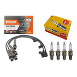 Kit Cables + Bujias Ngk Vw Gol Trend Voyage Saveiro 1.6 8v