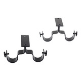 Pack De 2 Unidades Soporte Doble Techo De Metal 19/28 Mm