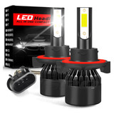 9008 H13 Kit De Faros Led 6000k 100w 14000lm Para Ford