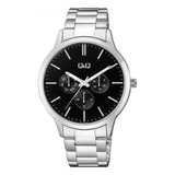 Reloj Para Hombre Q&q Q&q Q39b-002py Plateado