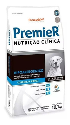 Ração Premier Hipoalergênico Cães Adult 10kg
