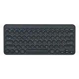 Teclado S/fio Bluetooth 5.0 Celular Tablet K380 Multi-device Cor De Teclado Preto