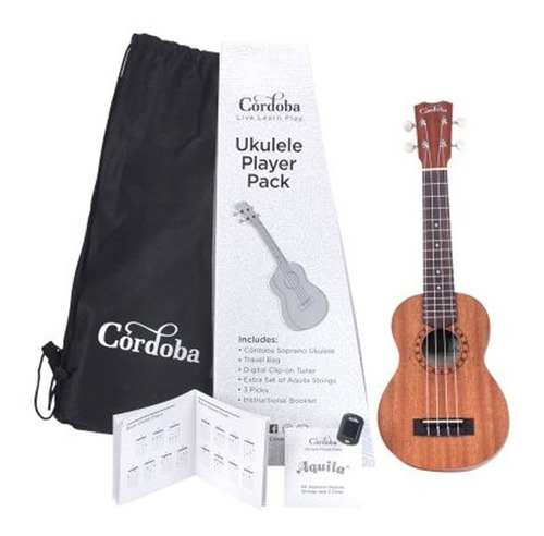 Ukelele Soprano Cordoba Playerpack