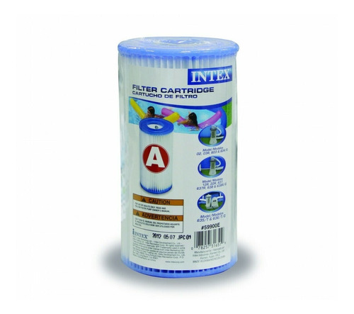 Filtro Piscina Estructural Intex Tipo A 20.5cm X 10.5cm