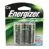 Batería Recargable Energizer C Nimh 2500mah - Pack 2