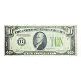 Billete 10 Dólares Estados Unidos 1934 B Pick 430 D New York