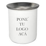 Mate Personalizado Grabado Laser Acero Inox. Pone Tu Logo 