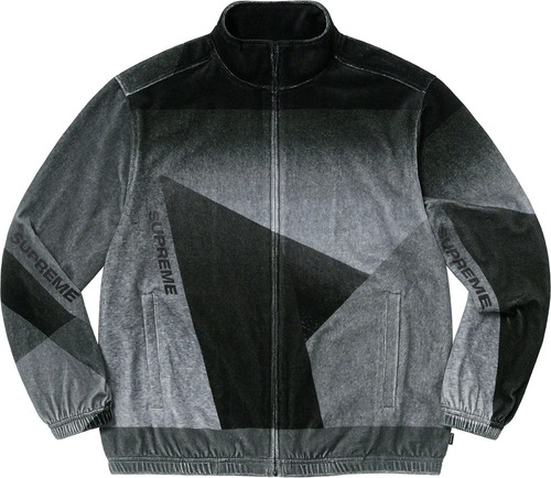Chamarra Supreme Geo Velour Track Jacket Original
