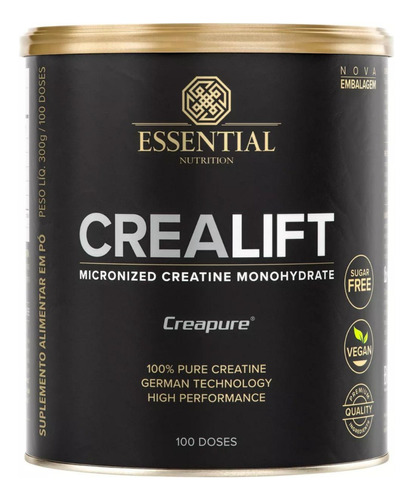 Crealift Creatina Creapure Essential Nutrition 