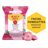 Burt's Bees Micelares Agua Rosas 30toallitas Desmaquillantes