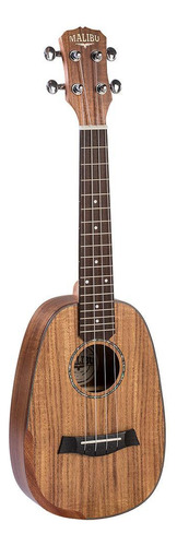 Ukulele Malibu 23k-p Concert Koa Fosco Abacaxi