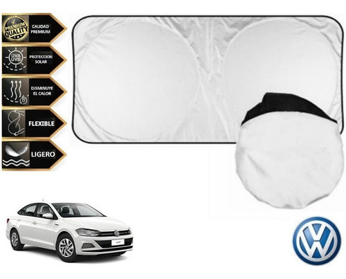 Protector Cubresol Tapasol Con Ventosas Vw Virtus 2019-2020