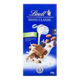 Chocolate Lindt Swiss Classic Leche Con Almendras 100 Gr.