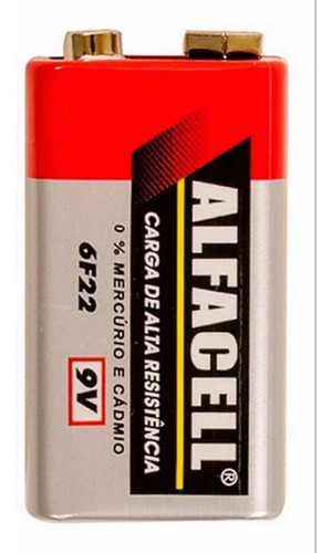 Bateria Alfacell 9v/6f22