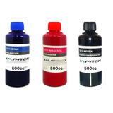 Tinta Sublimacion Para Epson Negro Cyan Magenta 500cc Promo