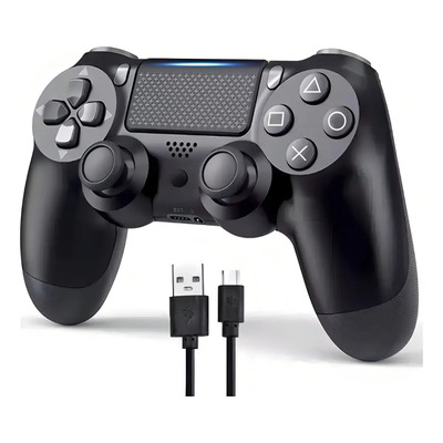 Control Genérico Inalámbrico Compatible Con Play Station 4 Color Negro | Meses sin interés