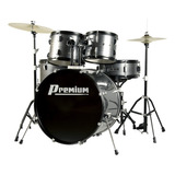 Bateria Premium Dx720 Com Pratos E Bancos - Bumbo 20 