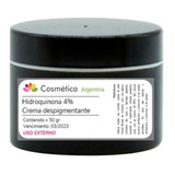 Cr Hidroquinona 4% X 50gr Aclara Manchas Pecas Axilas Cavado