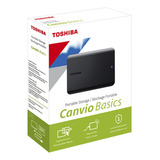 Disco Duro Externo Toshiba Canvio Basics Hdtb510xk3aa 1tb 