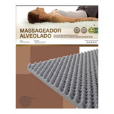 Pillow Top Massageador Colchonete Casca De Ovo Casal D28