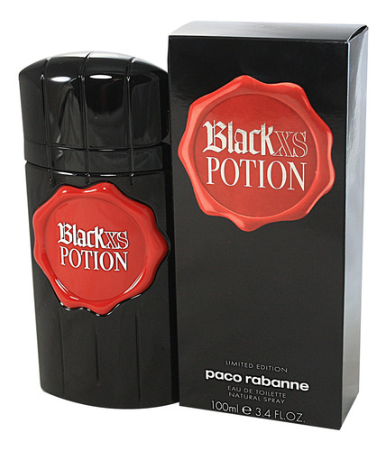 Perfume Paco Rabanne Black Xs Potion Masculino Limited Edition Edt 100ml