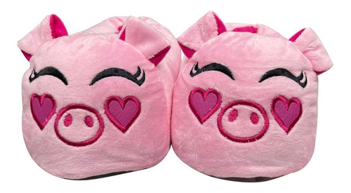 Babuchas Pantuflas Cerdito Niños Y Adultos