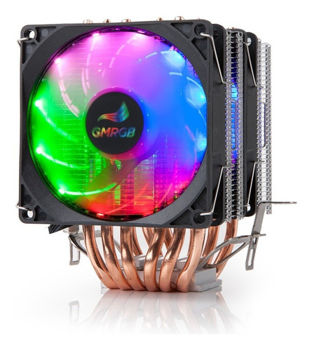 6 Heat Pipes Cpu Cooler 4 Pin Pwm Rgb Lga 2011/2011-3 X79