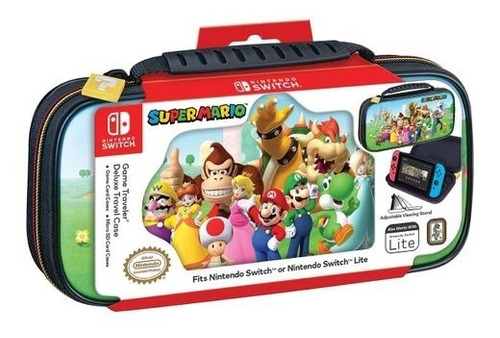 Bolso Estuche Nintendo Switch Super Mario + Case Juegos