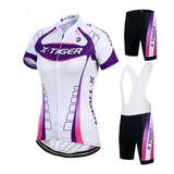 Uniforme Ciclismo Mujer Badana En Gel - Mtb