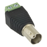 Conector Bnc Com Borne Femea Para Cftv 20 Unidades