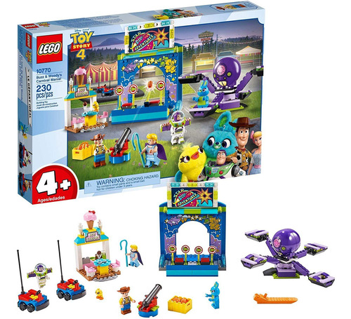 Lego Disney Pixars Toy Story 4 Buzz Lightyear Y Woodys...