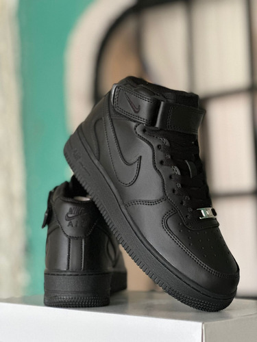 Nike Air Force One Mid  Black