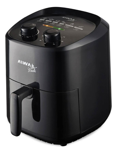 Freidora De Aire Aiwa Fa35 - 3,6l - 1400w - 360°c Color Negr