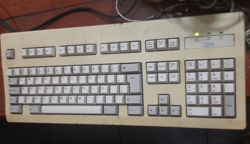 Teclado Antigo Ibm Ps2 Aptiva Model A