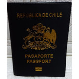 Porta Pasaporte Viaje Credenciales  Republica Chile