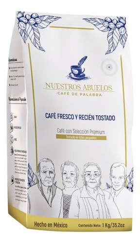 Café Mezcla De La Casa Nuestros Abuelos 1 Kg Selecc Premium