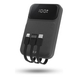 Cargador Portátil  Batería Power Bank 10000mah Con Cable Irm