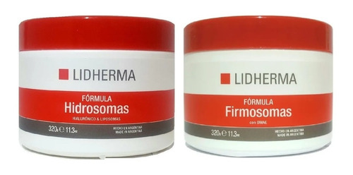 Kit Hidrosomas Hidratante + Firmosomas Flacidez Lidherma