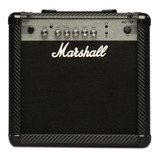 Amplificador Marshall Mg Carbon Fibre Mg15cf Transistor Para Guitarra De 15w Cor Preto