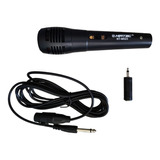 Microfono Profesional Alambrico Adaptador 3.5mm Trs Pc Compu