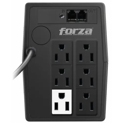 No Break Forza Nt-1011 1000va\u002F500w Rj-11 32min 120v Color Negro | Envío gratis